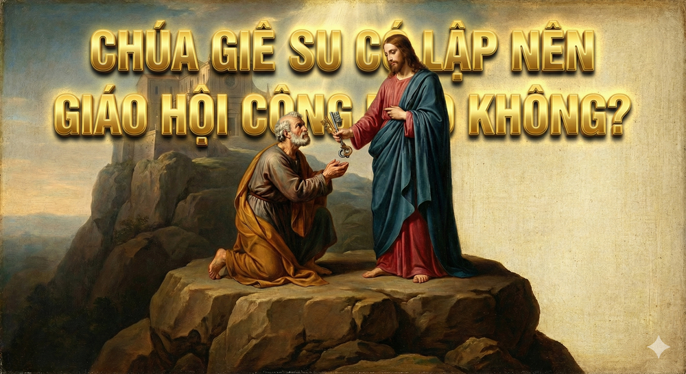 Chúa Giê-su có lập nên Giáo hội Công giáo không?