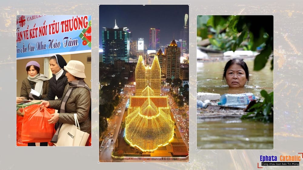 Suy tư Chúa Nhật: Chuyện hang đá Sài Gòn, chuyện cứu trợ lũ lụt, chuyện đời thường và sự tự do của con người