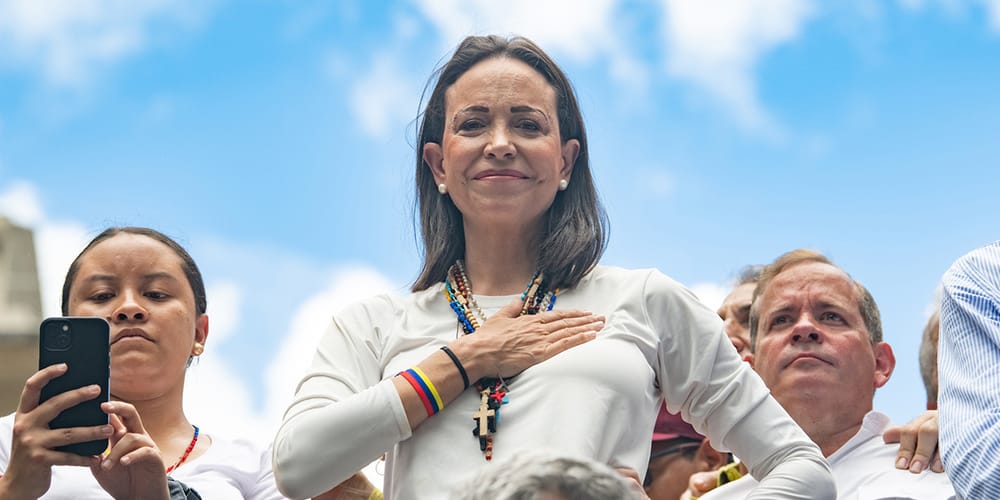 Cuộc cách mạng Công giáo của María Corina Machado