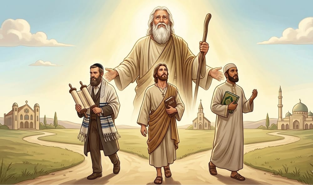 Do Thái giáo, Kitô giáo và Hồi giáo cùng thờ một Thượng đế, vậy tại sao lại xung đột với nhau?