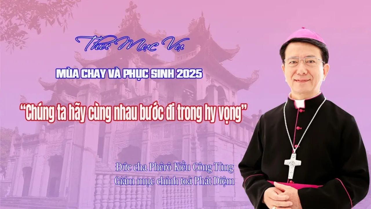 Giáo phận Phát Diệm: Gửi thư mục vụ Mùa Chay và Phục Sinh 2025