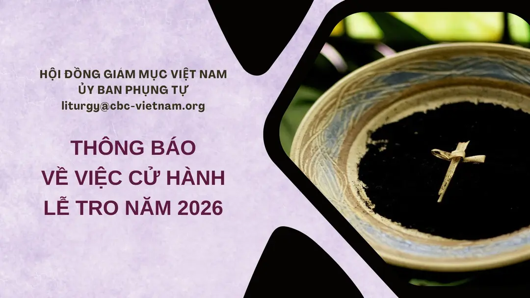 Lễ Tro năm 2026 được dời sang ngày mồng 4 Tết