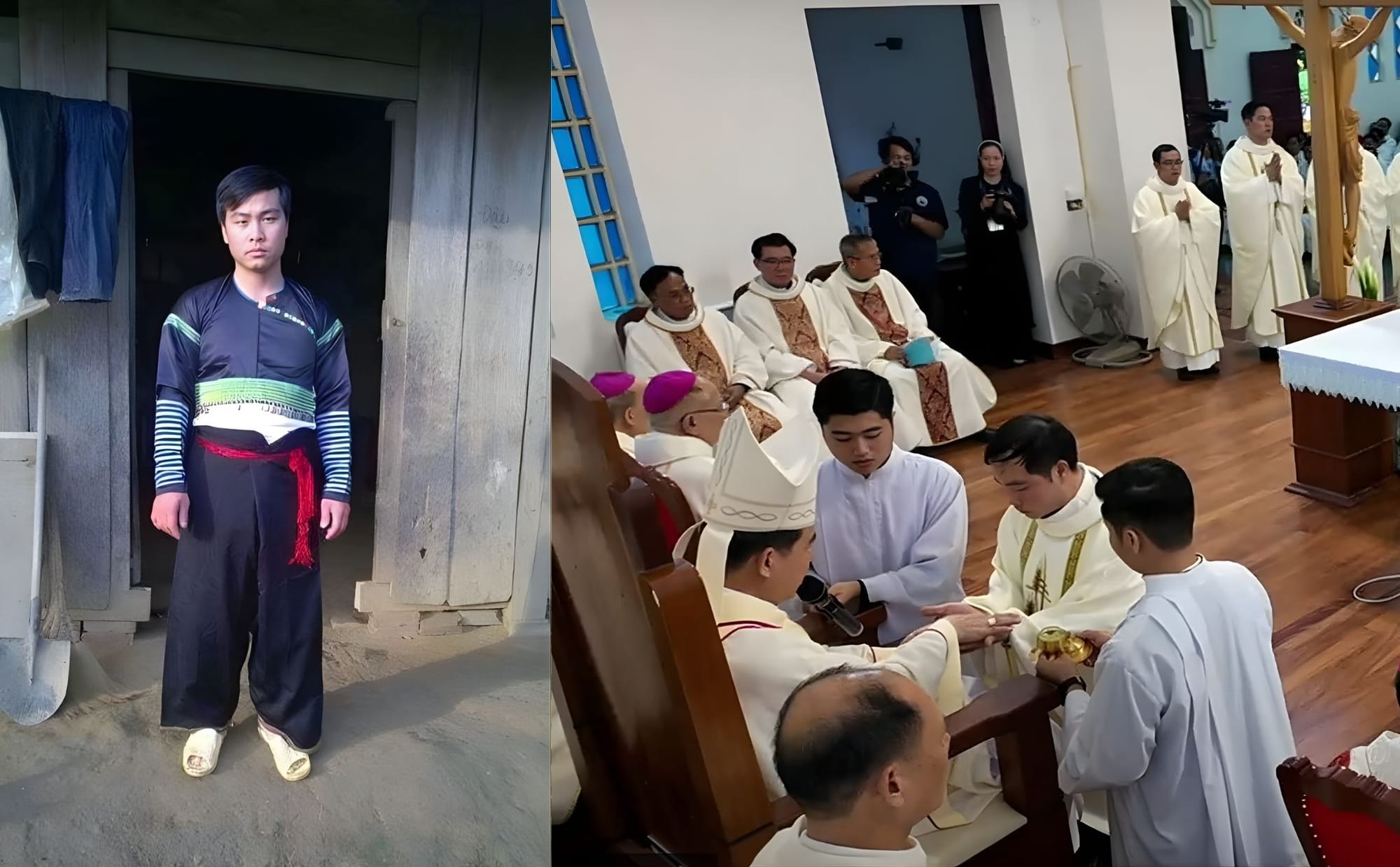 Thêm một linh mục người H'Mông được truyền chức tại Giáo Phận Hưng Hóa