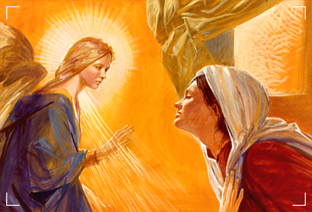 Quyền năng Chúa toả bóng trên Bà