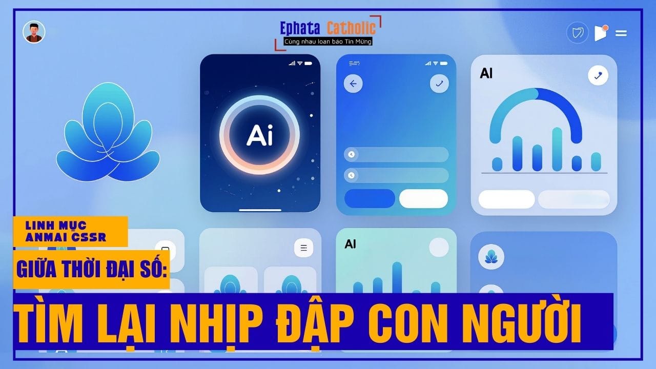 Giữa thời đại số: Tìm lại nhịp đập con người cùng Linh mục Anmai, CSsR