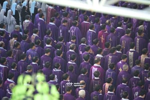 Khoảng 500 Linh mục và Giám mục cử hành Thánh lễ an táng Đức Hồng y GB Phạm Minh Mẫn