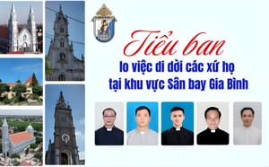 Tiểu ban lo việc di dời các xứ họ tại khu vực Sân bay Gia Bình