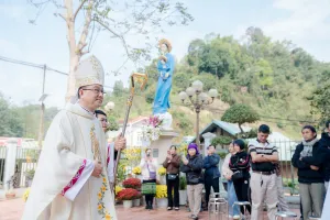 Thánh Lễ Hành Hương Minh Niên Đền Đức Mẹ Hằng Cứu Giúp Nà Phặc