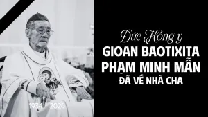 Đức Hồng y Gio-an Bao-ti-xi-ta Phạm Minh Mẫn đã về Nhà Cha