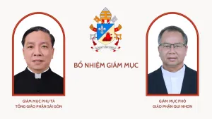 Bổ nhiệm Giám mục Phụ tá Tổng Giáo phận Sài Gòn – Thành phố Hồ Chí Minh, Giám mục Phó giáo phận Qui Nhơn