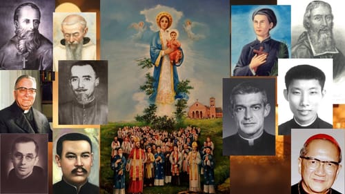 Những án phong Chân Phước và Hiển Thánh chưa hoàn tất có liên quan tới Giáo hội Việt Nam