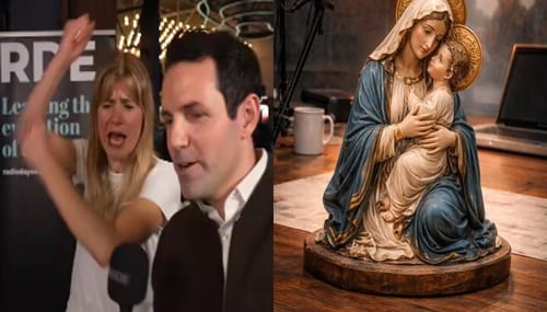 Đài phát thanh Bỉ xin lỗi sau hành động đập phá tượng Chúa Giêsu và Đức Mẹ