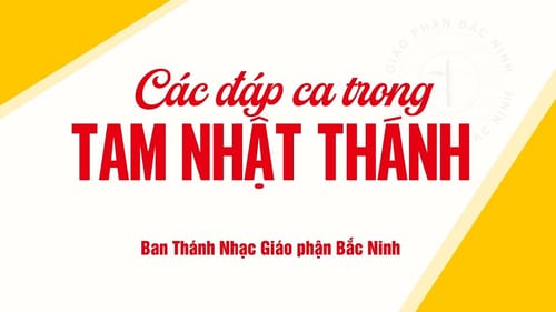 Các đáp ca trong Tam Nhật Thánh