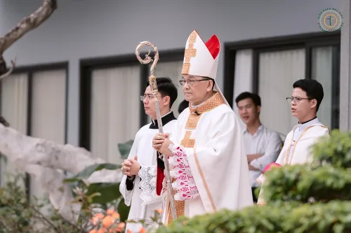 Giáo phận Bắc Ninh: Hân hoan Đại lễ Thánh Giuse và truyền chức Phó tế cho 7 chủng sinh