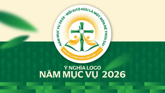 HĐGM Việt Nam giới thiệu logo năm mục vụ 2026